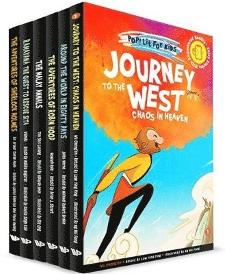 Arthur Conan Doyle, Jules Verne, Howard Pyle, Tun Seri Lanang, . Valmiki, Cheng'en Wu, Arthur Conan (-) Doyle, Jules (-) Verne, Howard (-) Pyle, Tun Seri (-) Lanang, . (-) Valmiki, Cheng'en (-) Wu, DOYLE ARTHUR CONAN ET AL, Valmiki, Cheng'En Wu - Pop! Lit For Kids (Set 1), Inbunden