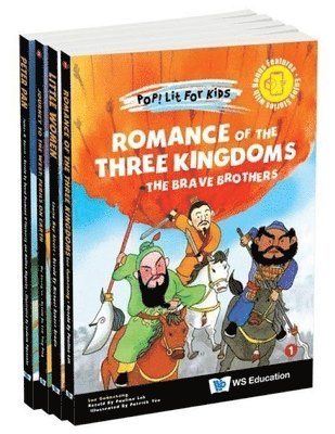 Louisa May Alcott, James M Barrie, Cheng'en Wu, Guanzhong Luo, Louisa May (-) Alcott, James M (-) Barrie, Cheng'en (-) Wu, Guanzhong (-) Luo, James M. Barrie, ALCOTT LOUISA MAY ET AL, Cheng'En Wu - Pop! Lit For Kids (Set 2), Inbunden