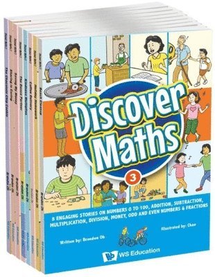 bokomslag Discover Maths 3: 8 Engaging Stories On Numbers 0 To 100, Addition, Subtraction, Multiplication, Division, Money, Odd And Even Numbers & Fractions