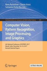 bokomslag Computer Vision, Pattern Recognition, Image Processing, and Graphics