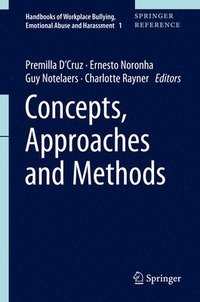 bokomslag Concepts, Approaches and Methods