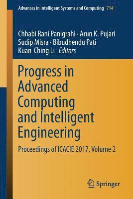 bokomslag Progress in Advanced Computing and Intelligent Engineering