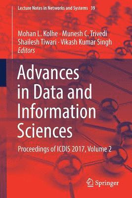 bokomslag Advances in Data and Information Sciences