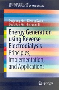 bokomslag Energy Generation using Reverse Electrodialysis