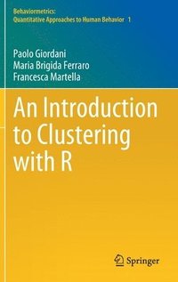 bokomslag An Introduction to Clustering with R