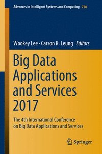 bokomslag Big Data Applications and Services 2017