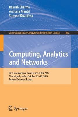 Computing, Analytics and Networks 1