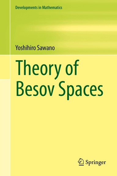 Yoshihiro Sawano - Theory of Besov Spaces, Inbunden