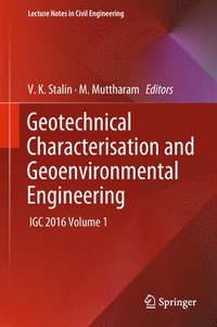 bokomslag Geotechnical Characterisation and Geoenvironmental Engineering