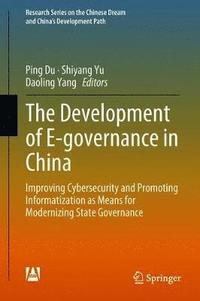 bokomslag Development of E-governance in China