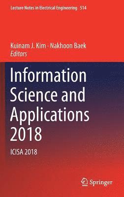 bokomslag Information Science and Applications 2018