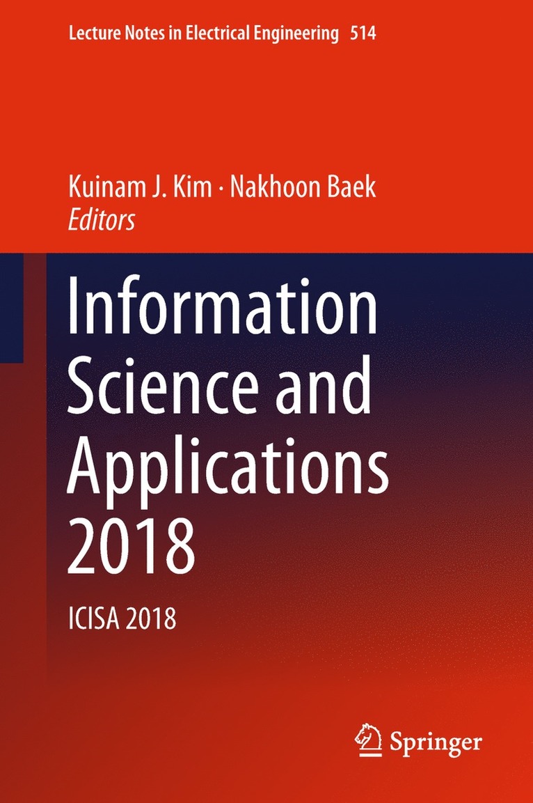 Information Science and Applications 2018 1