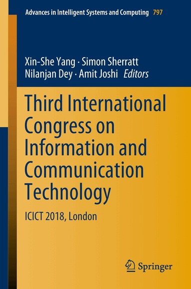 Xin-She Yang, Simon Sherratt, Nilanjan Dey, Amit Joshi - Third International Congress on Information and Communication Technology, Häftad