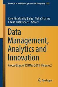 bokomslag Data Management, Analytics and Innovation