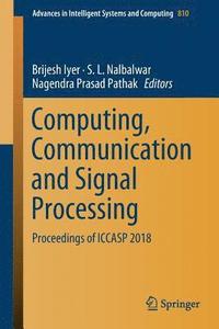 bokomslag Computing, Communication and Signal Processing