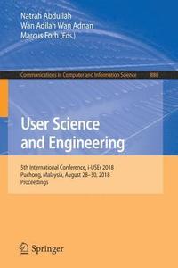 bokomslag User Science and Engineering