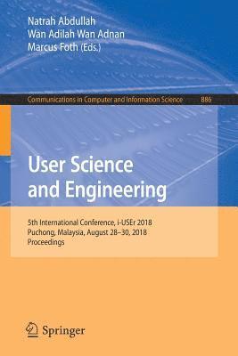bokomslag User Science and Engineering