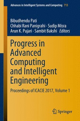 Progress in Advanced Computing and Intelligent Engineering 1