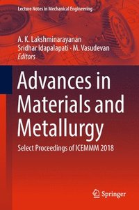 bokomslag Advances in Materials and Metallurgy