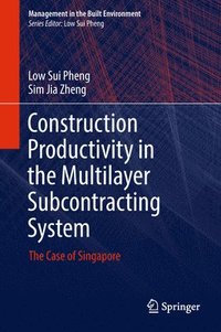 bokomslag Construction Productivity in the Multilayer Subcontracting System