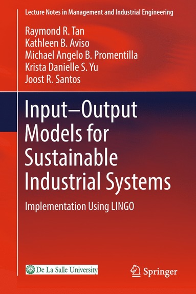 bokomslag Input-Output Models for Sustainable Industrial Systems