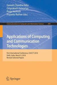 bokomslag Applications of Computing and Communication Technologies