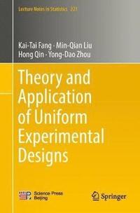 bokomslag Theory and Application of Uniform Experimental Designs