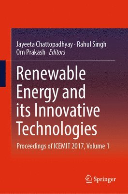 Renewable Energy and its Innovative Technologies 1