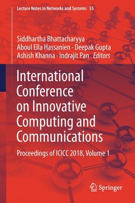 bokomslag International Conference on Innovative Computing and Communications