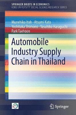 bokomslag Automobile Industry Supply Chain in Thailand