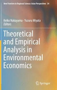 bokomslag Theoretical and Empirical Analysis in Environmental Economics