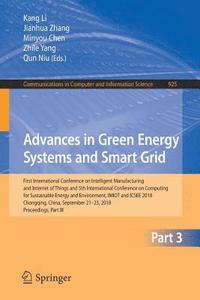 bokomslag Advances in Green Energy Systems and Smart Grid
