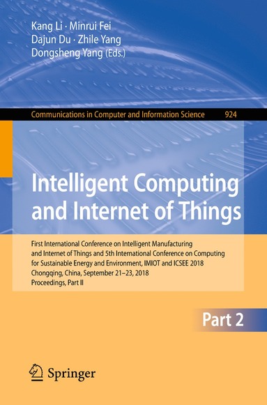 bokomslag Intelligent Computing and Internet of Things