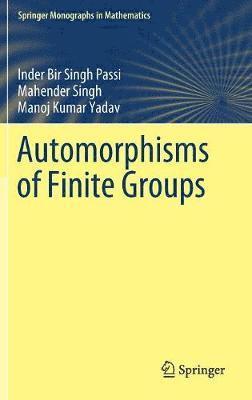 Automorphisms of Finite Groups 1