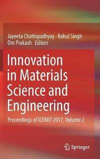 bokomslag Innovation in Materials Science and Engineering