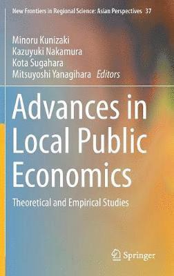 Advances in Local Public Economics 1