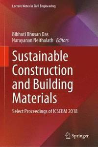 bokomslag Sustainable Construction and Building Materials