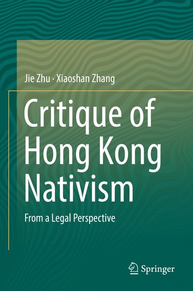 bokomslag Critique of Hong Kong Nativism