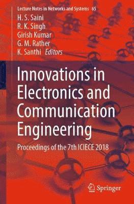 bokomslag Innovations in Electronics and Communication Engineering