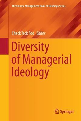 bokomslag Diversity of Managerial Ideology