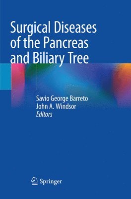 bokomslag Surgical Diseases of the Pancreas and Biliary Tree