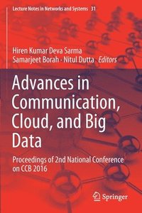 bokomslag Advances in Communication, Cloud, and Big Data