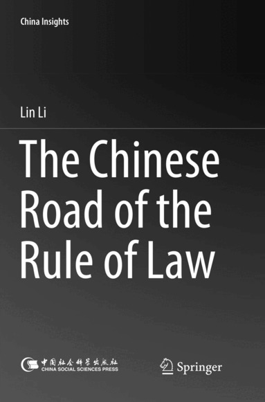 Lin Li - Chinese Road of the Rule of Law, Häftad