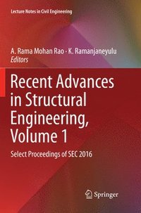 bokomslag Recent Advances in Structural Engineering, Volume 1
