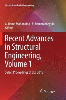 bokomslag Recent Advances in Structural Engineering, Volume 1