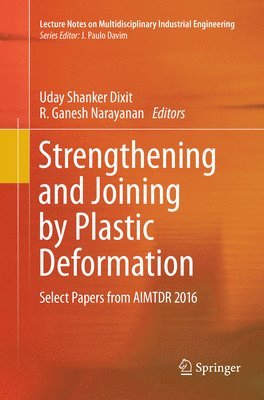 Uday Shanker Dixit, R. Ganesh Narayanan - Strengthening and Joining by Plastic Deformation, Häftad