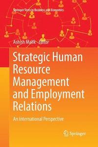 bokomslag Strategic Human Resource Management and Employment Relations