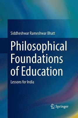 bokomslag Philosophical Foundations of Education