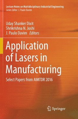 bokomslag Application of Lasers in Manufacturing