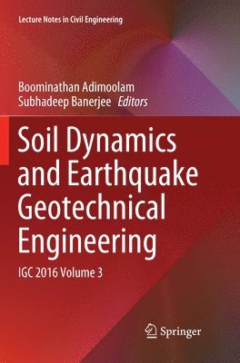 Soil Dynamics and Earthquake Geotechnical Engineering 1